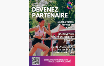 Devenez partenaire GPSEO Athlétisme !!!