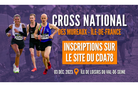 CROSS NATIONAL, DÉLIR'RUN, MARCHE NORDIQUE : Les inscriptions sont ouvertes !